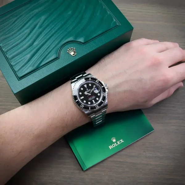 051657d0312a7ba3bb6c402d6ca12d85 Rolex Sea Dweller Silver Black Dial43mm m1266000001