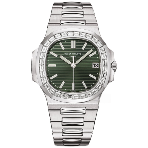 Patek Philippe Nautilus Chronograph 5711/1300A-001，Diamond Watch 40MM