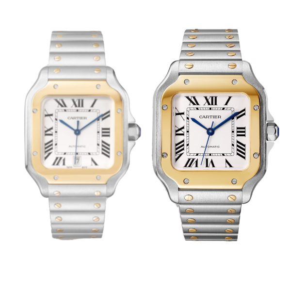 Santos de Cartier W2SA0009,  39.8mm