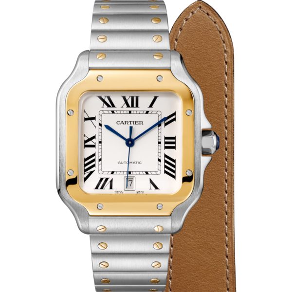 Santos de Cartier W2SA0009,  39.8mm