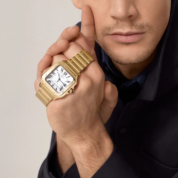 Santos de Cartier WGSA0029, 18K yellow gold 40mm
