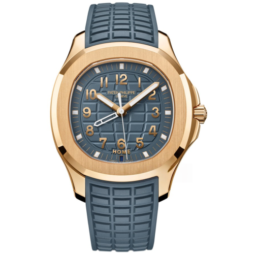 Patek Philippe AQUANAUT 5269R-001, 18K rose gold watch, composite strap