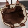 CHANEL Woven Straw Raffia Striped MediumDeauville Tote