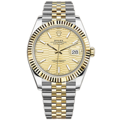 Rolex Oyster Perpetual Datejust 126333-0022，41MM Steel and Yellow Gold