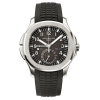 Patek Philippe AQUANAUT 5164A-001, Stainless Steel dual time zone, 40.8MM