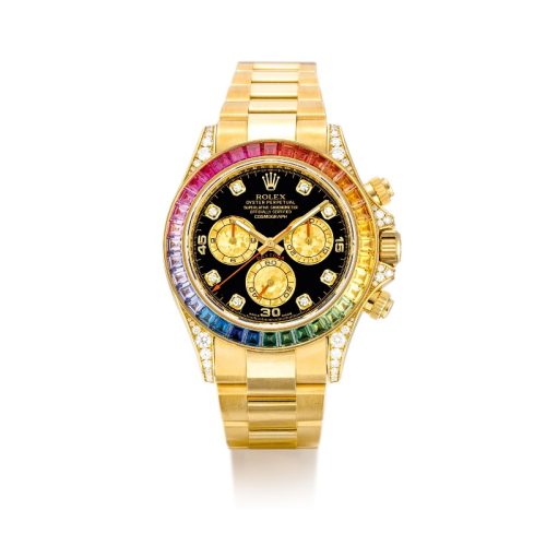 Rolex Cosmograph Daytona Rainbow Yellow Gold 116598RBOW