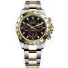 Rolex Cosmograph Daytona Black Dial Gold and Steel Men's Watch 116503-0004