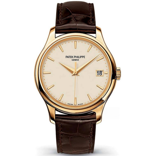 Patek Philippe Calatrava 5227J-001, 18K yellow gold flip-top caseback