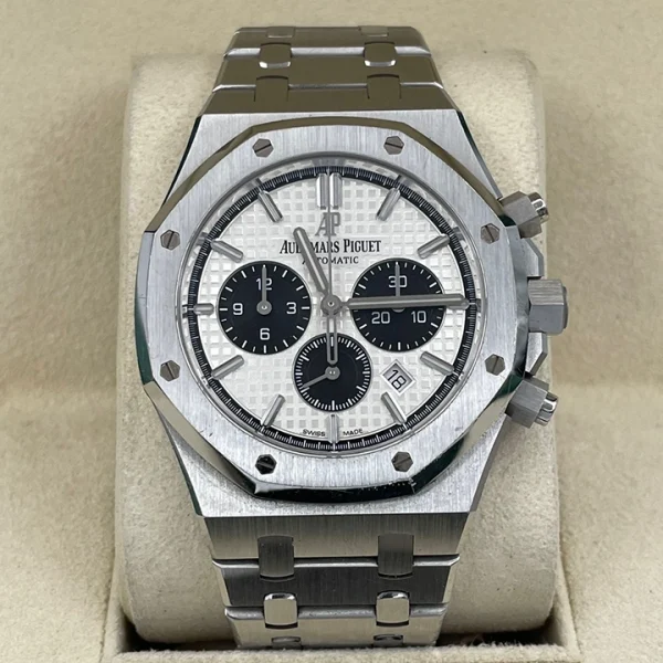 7e1131ffc675576e989f1106bef1b264 Audemars Piguet Royal Oak chronograph 26331sT