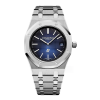 Audemars Piguet Royal Oak 15202IP.OO.1240IP.01 Stainless Steel Ultra-Thin Watch, 39 mm (Limited Edition Smoky Blue)