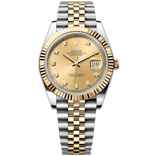 Rolex Oyster Perpetual Datejust 126333-0012，41mm Champagne dial