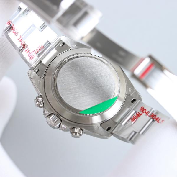 Rolex Daytona White Gold Rainbow Bezel Black Diamond Dial 116599RBOW