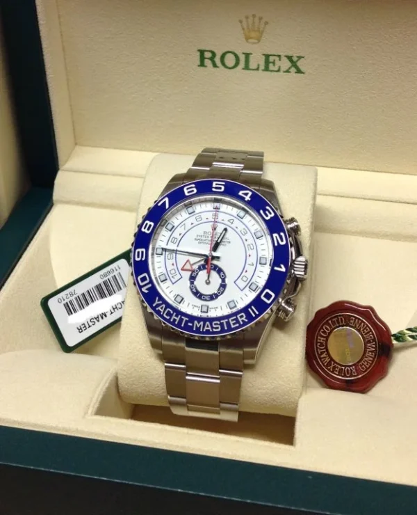 b6657d680f3cf4e36a362d960bce21d6 Rolex YACHT-MASTER l--(stainless steel strap)m116680-0002