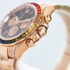 Rolex Daytona Rainbow 116595RBOW: Black Dial, Diamond Bezel, Oyster Bracelet, Rose Gold Watch