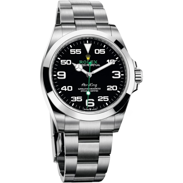 Rolex Air-King 126900-0001 Oyster Perpetual Black 40mm Men’s Watch