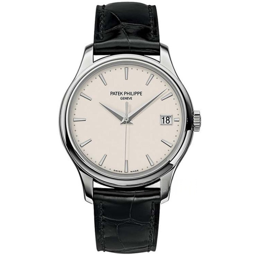 Patek Philippe Calatrava 5227G-001, 18K white gold flap case back