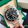 Rolex Submariner，M126613ln-0002 Steel Yellow Gold Black Dial Mens Watch 40MM