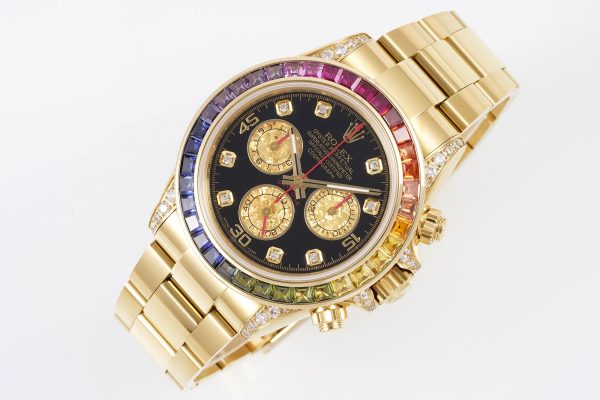Rolex Cosmograph Daytona Rainbow Yellow Gold 116598RBOW