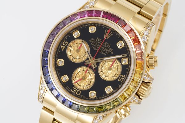 Rolex Cosmograph Daytona Rainbow Yellow Gold 116598RBOW