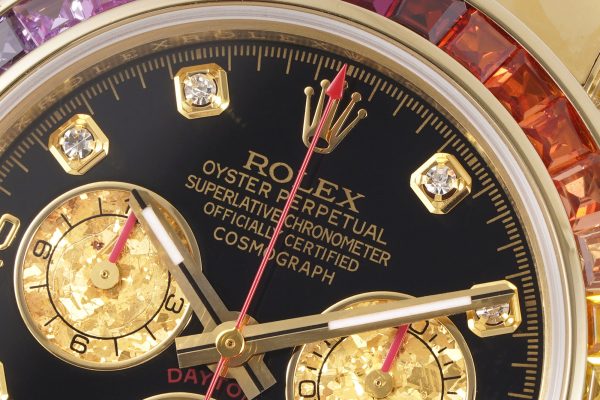 Rolex Cosmograph Daytona Rainbow Yellow Gold 116598RBOW