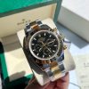 Rolex Cosmograph Daytona Black Dial Gold and Steel Men's Watch 116503-0004