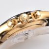 Rolex Cosmograph Daytona Black Champagne Yellow Gold Oysterflex Strap Mens Watch 116518LN-0047