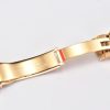 Rolex Cosmograph Daytona Black Champagne Yellow Gold Oysterflex Strap Mens Watch 116518LN-0047