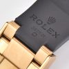Rolex Cosmograph Daytona Black Champagne Yellow Gold Oysterflex Strap Mens Watch 116518LN-0047