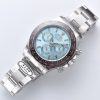 Rolex Rolex Cosmograph Daytona Ice Blue  Baguette Diamond Platinum Mens Watch 116506