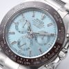 Rolex Rolex Cosmograph Daytona Ice Blue  Baguette Diamond Platinum Mens Watch 116506