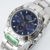 ROLEX Cosmograph Daytona 40 Blue Dial White Gold Oyster Men's Watch 116509-0071