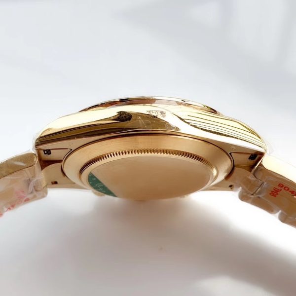 Rolex Cosmograph Daytona 116508-0003 Champagne Index Oyster Yellow Gold Mens Watch