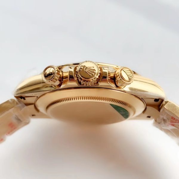 Rolex Cosmograph Daytona 116508-0003 Champagne Index Oyster Yellow Gold Mens Watch