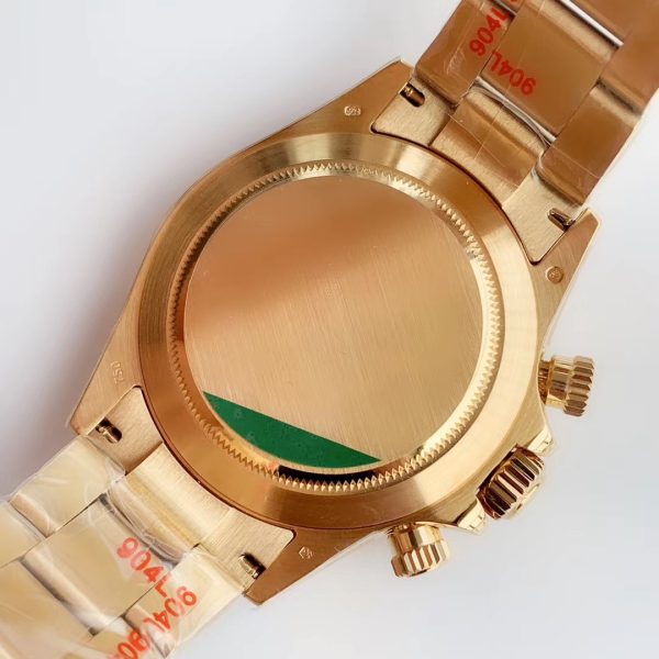 Rolex Cosmograph Daytona 116508-0003 Champagne Index Oyster Yellow Gold Mens Watch