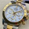 ROLEX Cosmograph Daytona White Dial Stainless Steel and Gold Men's Watch 116503-0001
