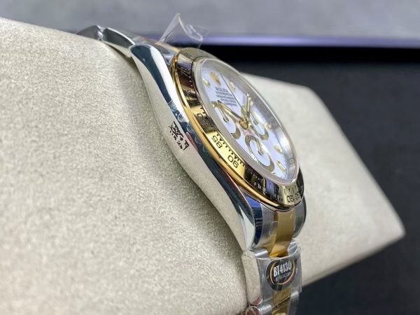 ROLEX Cosmograph Daytona White Dial Stainless Steel and Gold Men's Watch 116503-0001