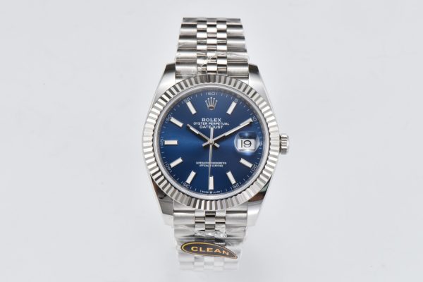 Rolex Oyster Perpetual Datejust 41MM Watch Blue dial 126334-0002