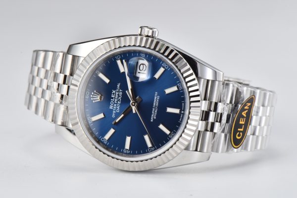 Rolex Oyster Perpetual Datejust 41MM Watch Blue dial 126334-0002