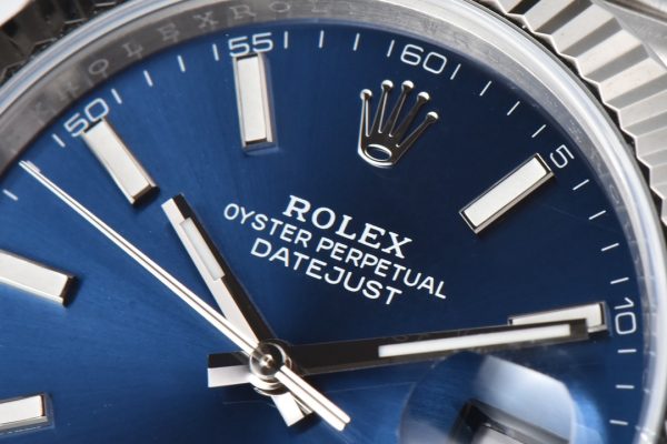 Rolex Oyster Perpetual Datejust 41MM Watch Blue dial 126334-0002