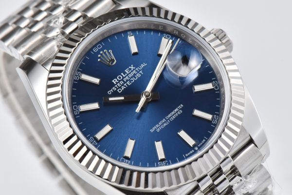Rolex Oyster Perpetual Datejust 41MM Watch Blue dial 126334-0002