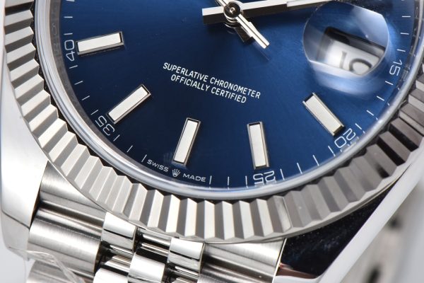 Rolex Oyster Perpetual Datejust 41MM Watch Blue dial 126334-0002