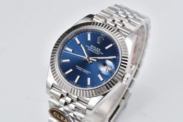 Rolex Oyster Perpetual Datejust 41MM Watch Blue dial 126334-0002