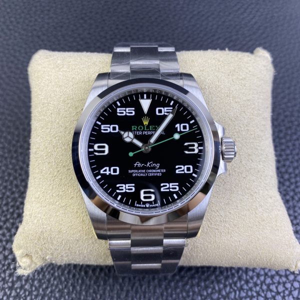 Rolex Air-King 126900-0001 Oyster Perpetual Black 40mm Men’s Watch