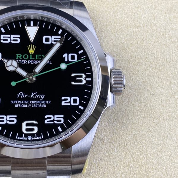 Rolex Air-King 126900-0001 Oyster Perpetual Black 40mm Men’s Watch