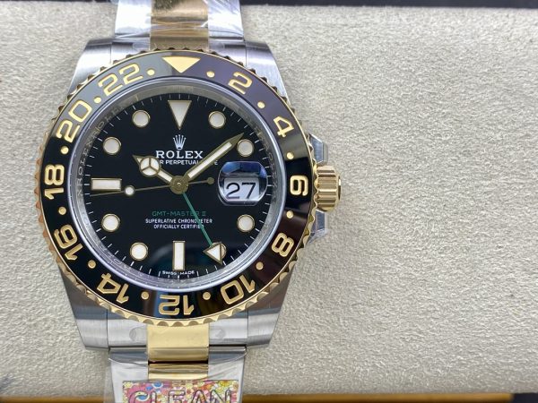 Rolex GMT-Master II 116713LN-LN-78203 "Gold & Steel" "NOS" Complete Set
