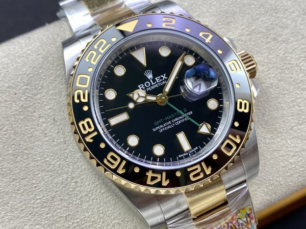 Rolex GMT-Master II 116713LN-LN-78203 "Gold & Steel" "NOS" Complete Set
