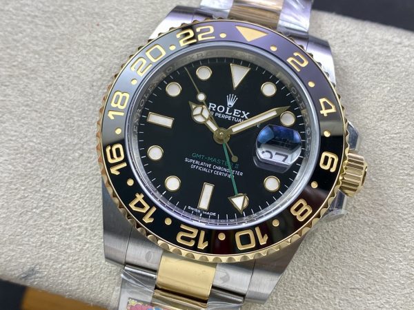Rolex GMT-Master II 116713LN-LN-78203 "Gold & Steel" "NOS" Complete Set