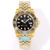 GMT-Masterll M126718GRNR-0001 Oyster, 40 mm, yellow gold