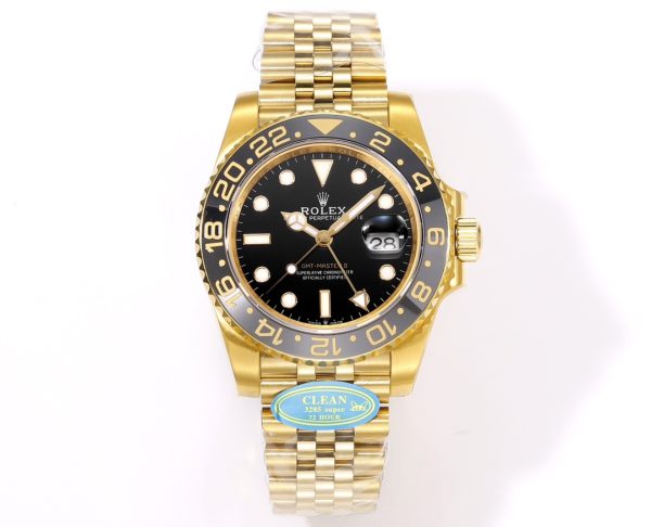 GMT-Masterll M126718GRNR-0001 Oyster, 40 mm, yellow gold