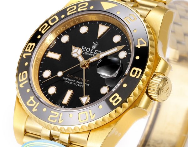 GMT-Masterll M126718GRNR-0001 Oyster, 40 mm, yellow gold